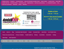 Tablet Screenshot of dundalkfm.com